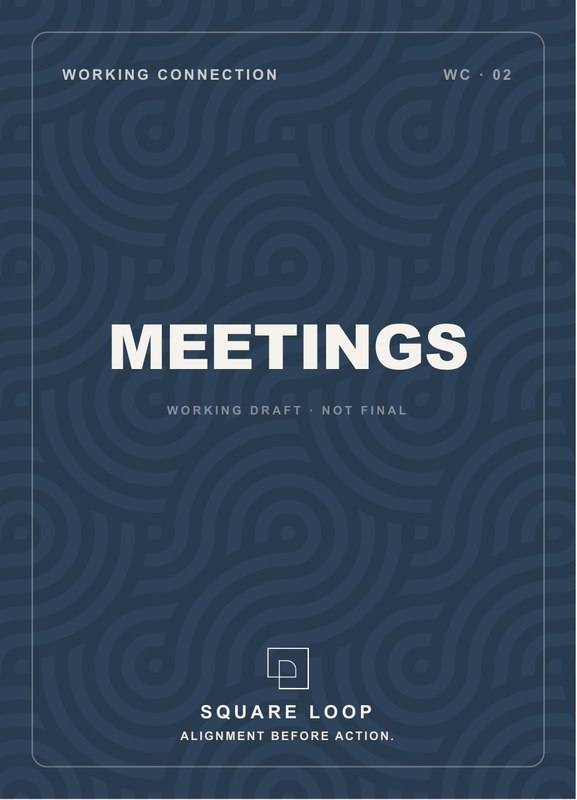 Working Connections card — front. Tap to flip and see the back.